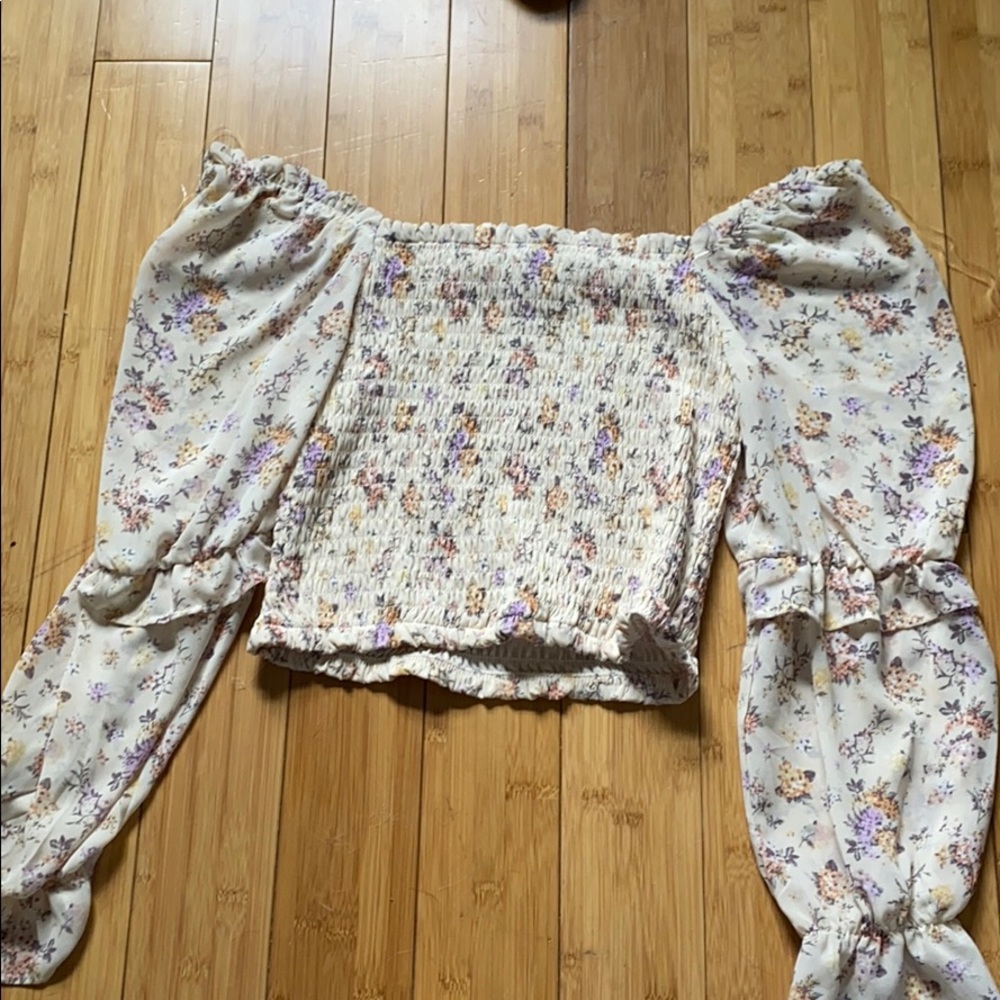 Wild Fable off the shoulder top